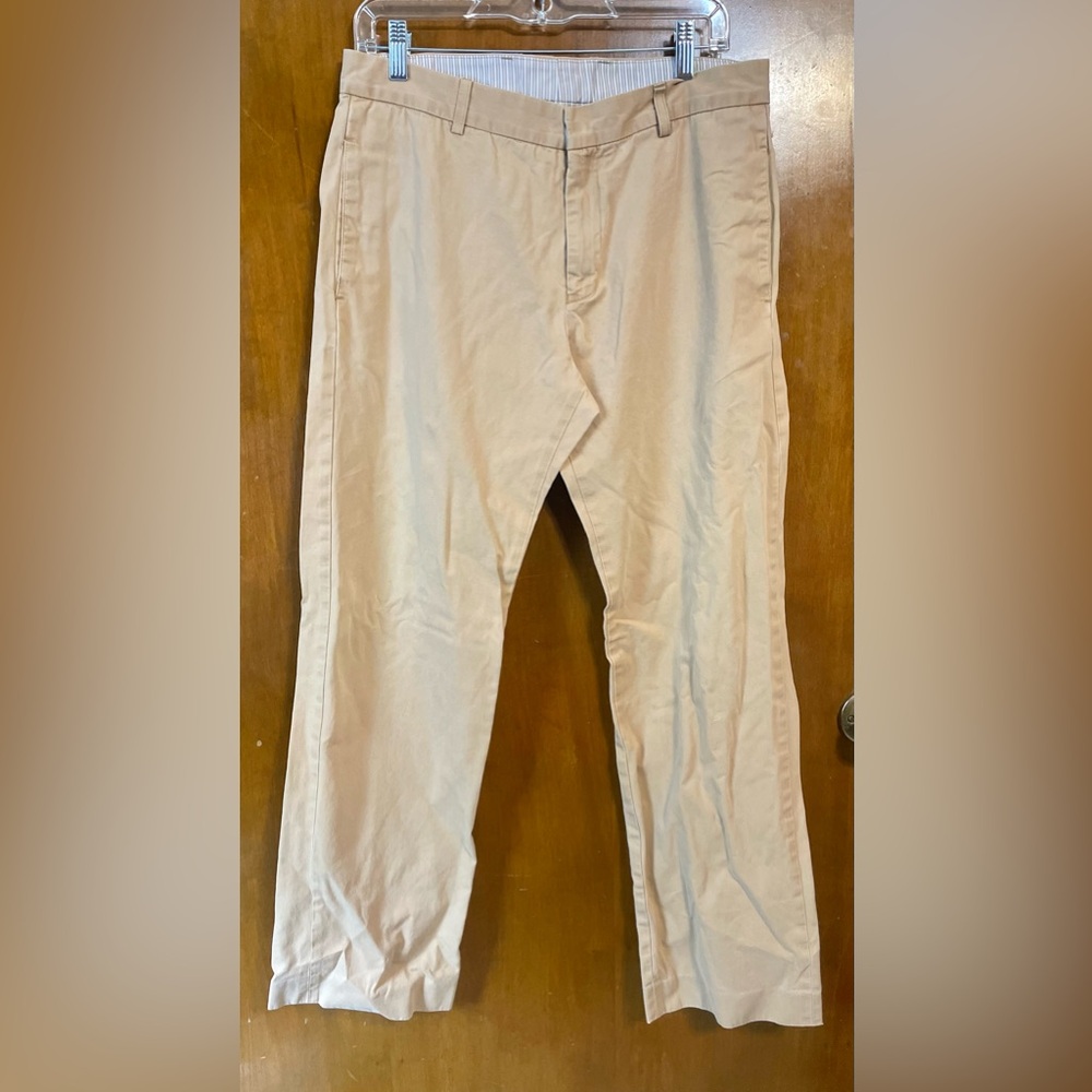 Lacoste Tan Chinos Versatile Cotton-Blend